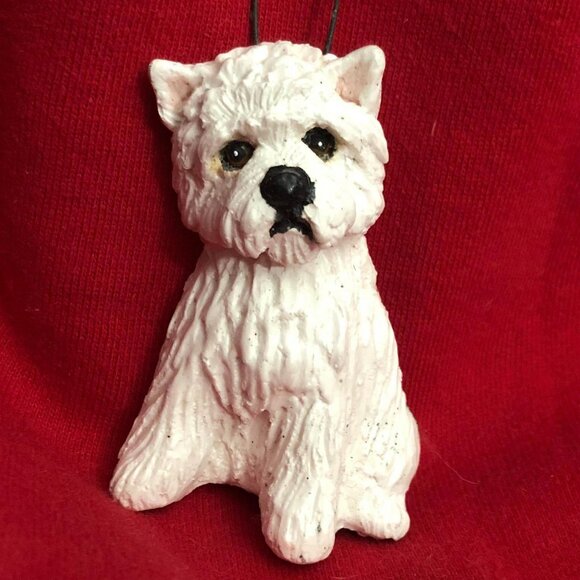 Hand Crafted Other - Westie Dog Holiday Ornaments